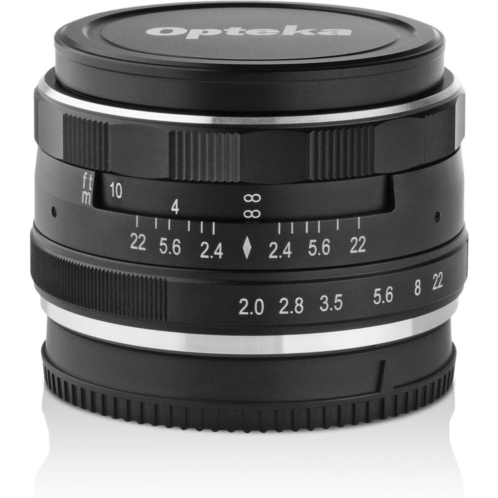 Opteka 50mm f 2 Lens for Micro Four Thirds