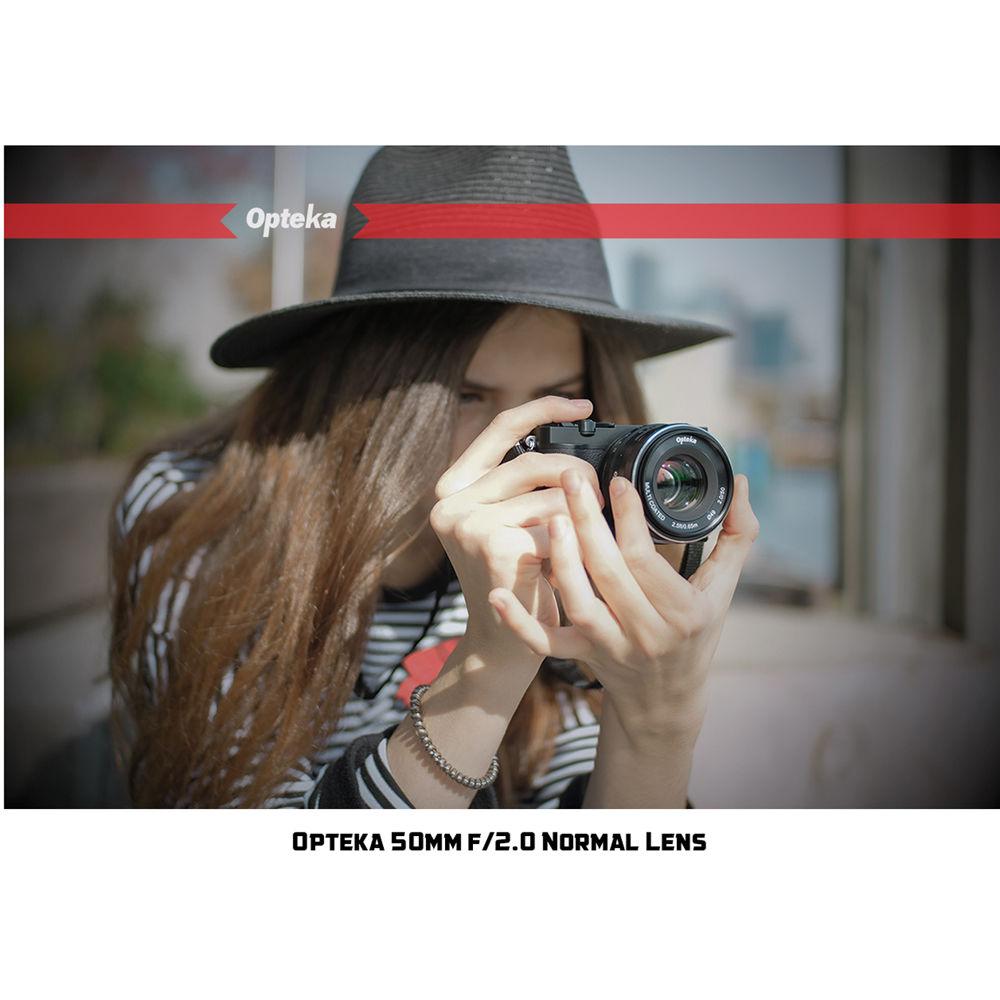 Opteka 50mm f 2 Lens for Nikon 1