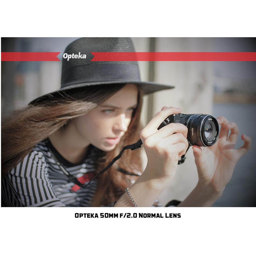 Opteka 50mm f 2 Lens for Nikon 1
