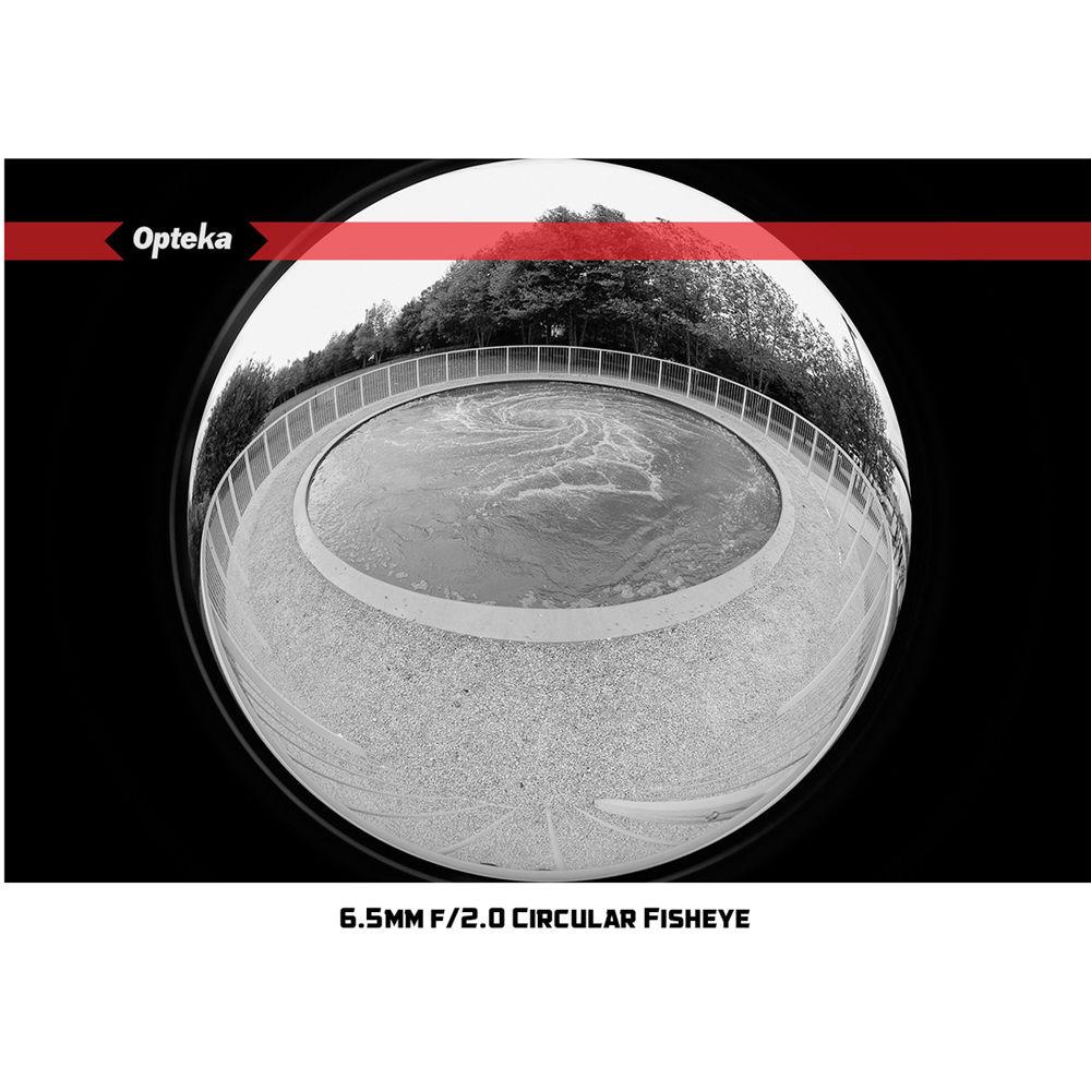 Opteka 6.5mm f 2 Circular Fisheye Lens for Micro Four Thirds
