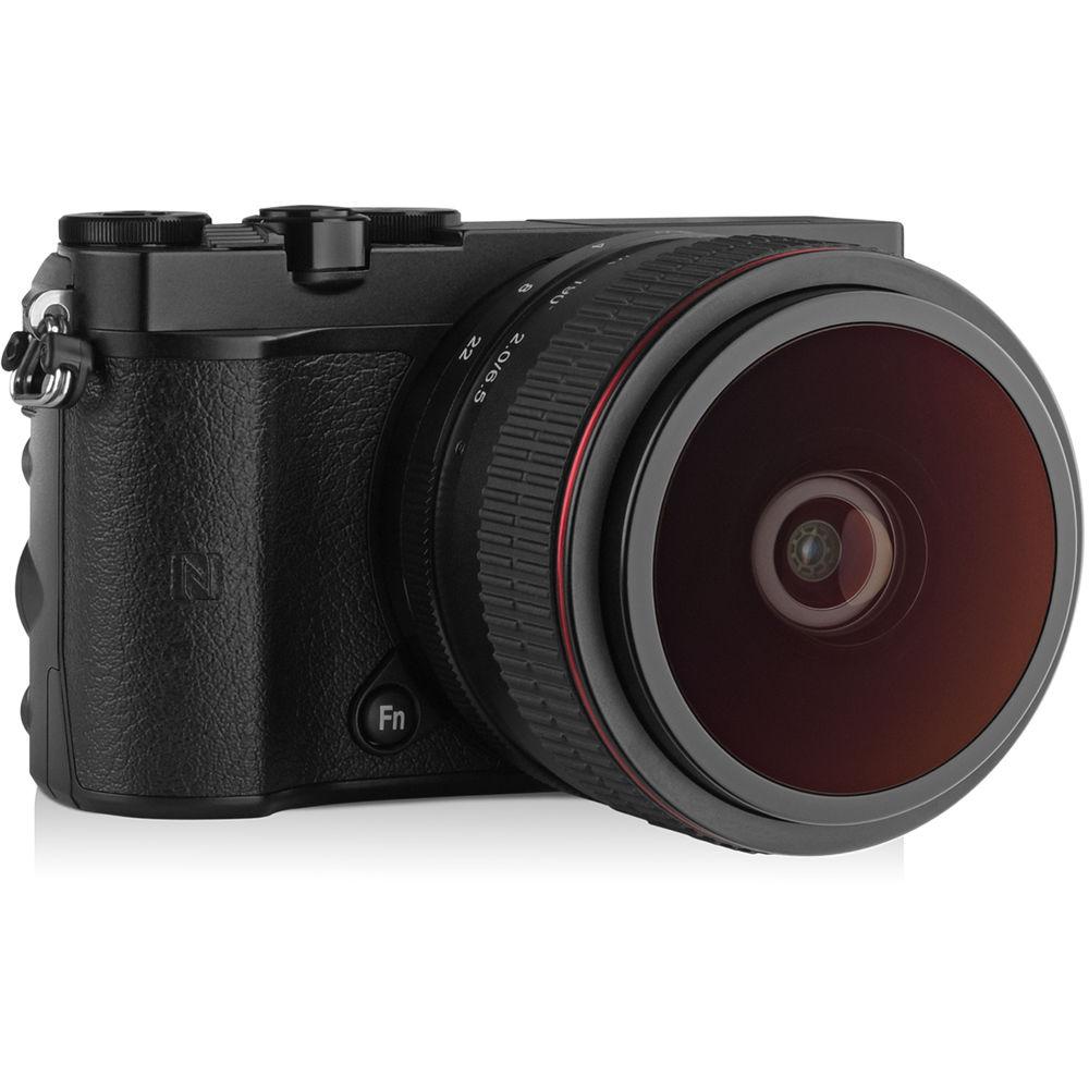 Opteka 6.5mm f 2 Circular Fisheye Lens for Nikon 1