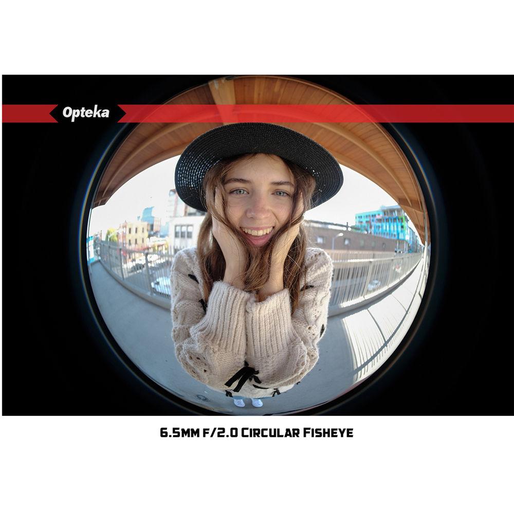 Opteka 6.5mm f 2 Circular Fisheye Lens for Sony E
