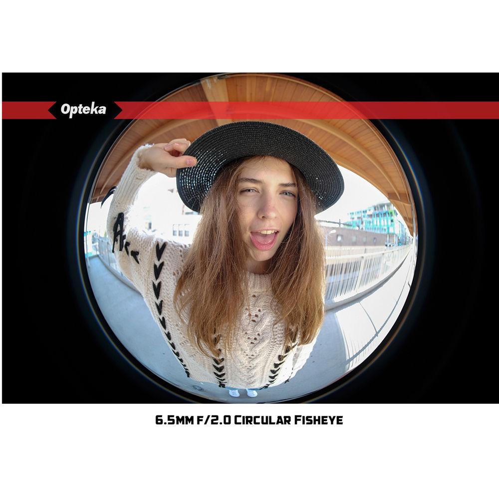 Opteka 6.5mm f 2 Circular Fisheye Lens for Sony E