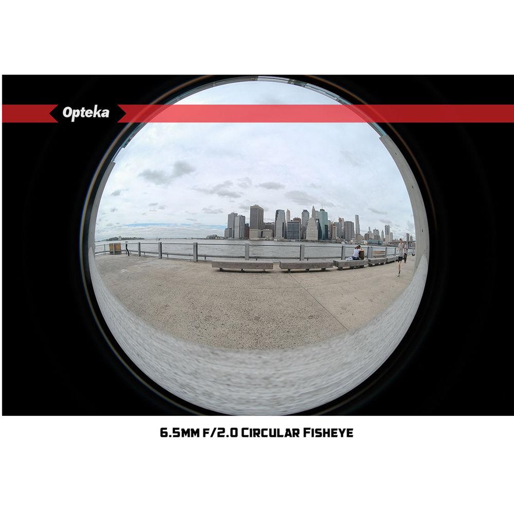 Opteka 6.5mm f 2 Circular Fisheye Lens for Sony E