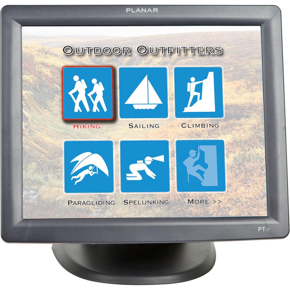 Planar Systems PT1700MX 17" 4:3 Single Touch LCD Touchscreen Monitor
