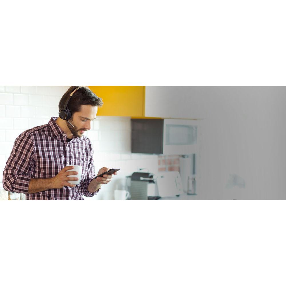 Plantronics Voyager Focus UC Bluetooth Headset with USB Type-C Adapter for Standard UC Applications