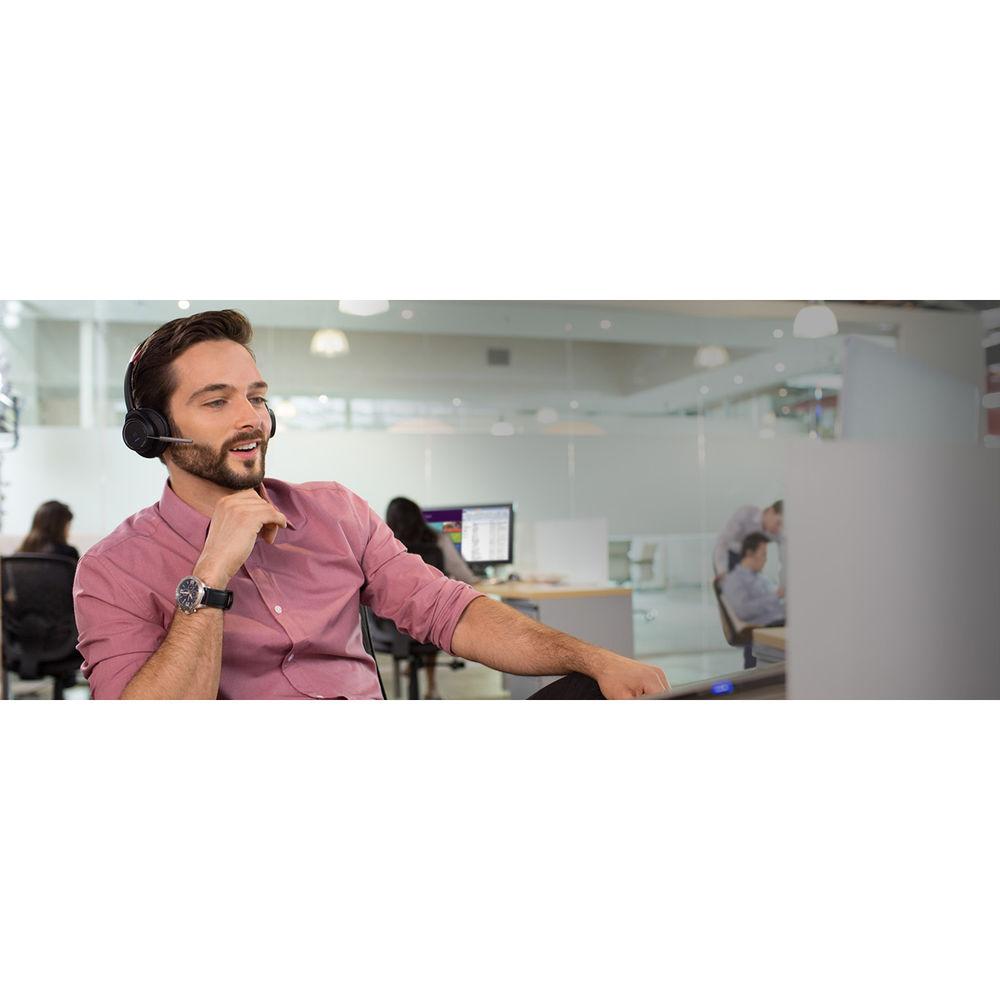 Plantronics Voyager Focus UC Bluetooth Headset with USB Type-C Adapter for Standard UC Applications