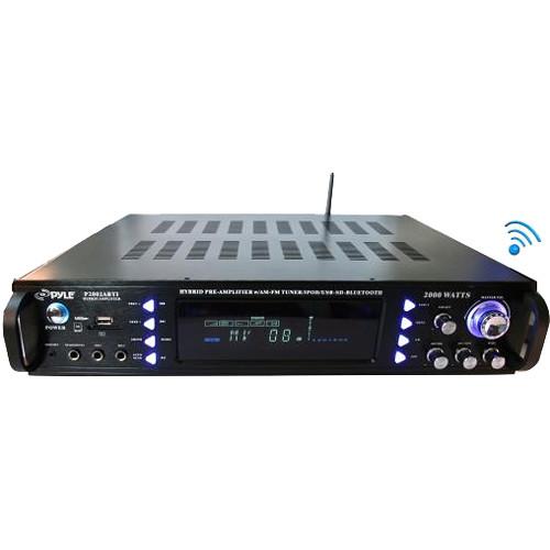 Pyle Pro P2203ABTU Stereo 240W Hybrid Preamplifier Receiver with Bluetooth