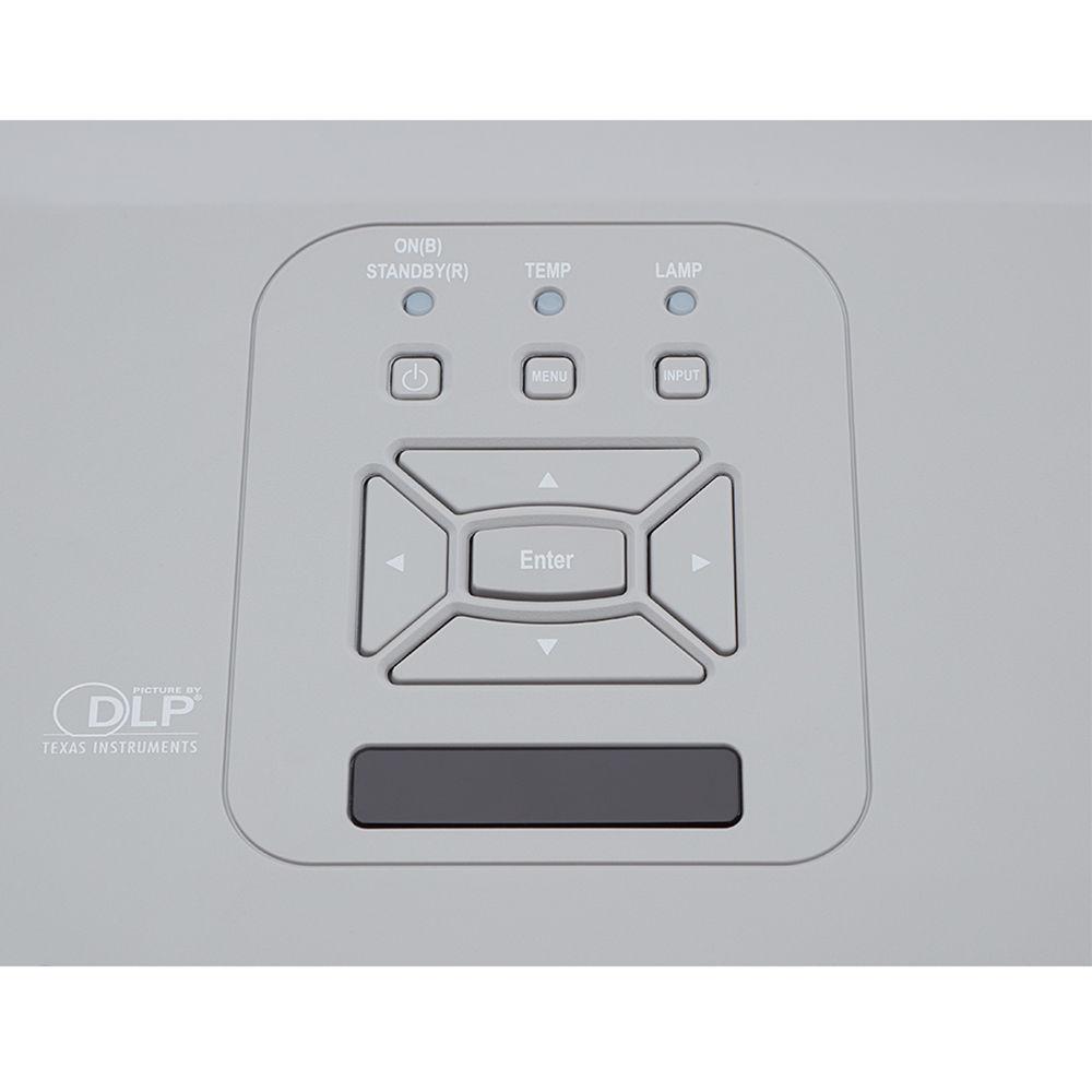 QOMO QP8000T 3300-Lumen WXGA DLP Interactive Laser Projector