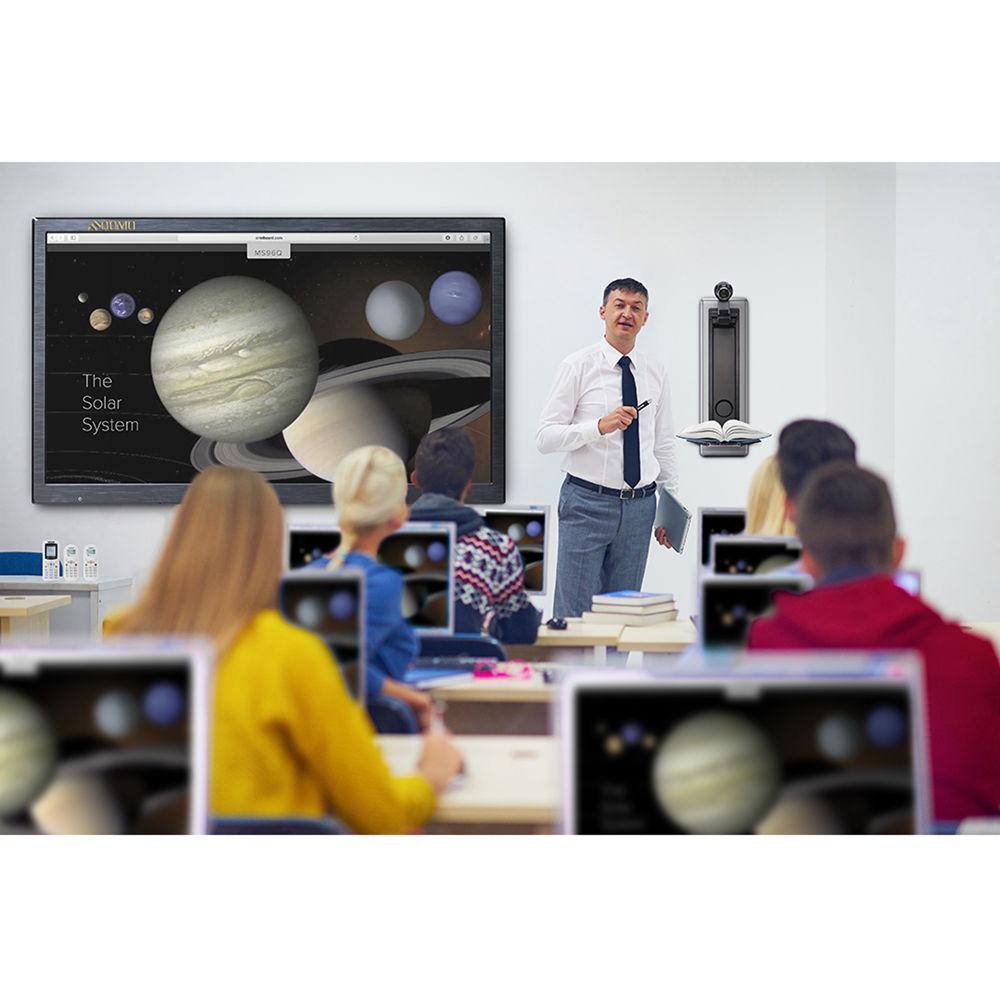 QOMO QWC001 Wall-Mount Digital Document Camera with 10x Optical Zoom