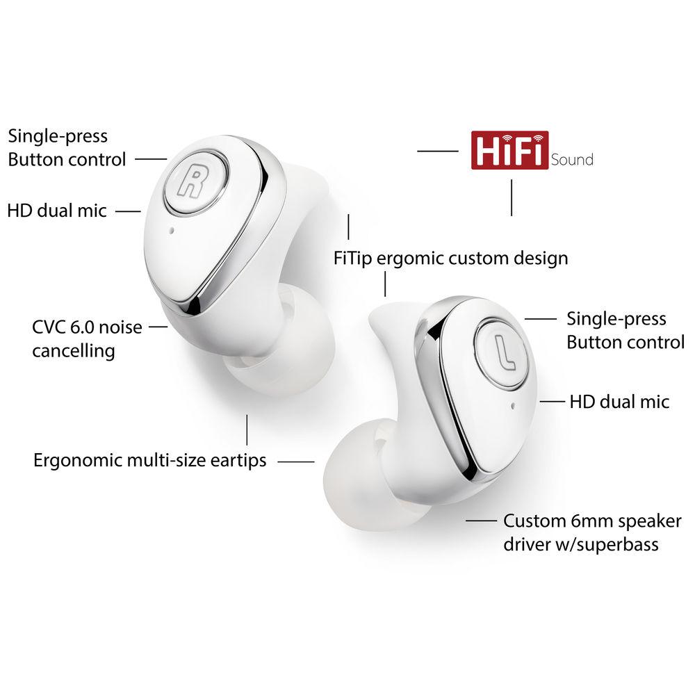 RL Audio FiTerra True Wireless In-Ear Headphones, RL, Audio, FiTerra, True, Wireless, In-Ear, Headphones