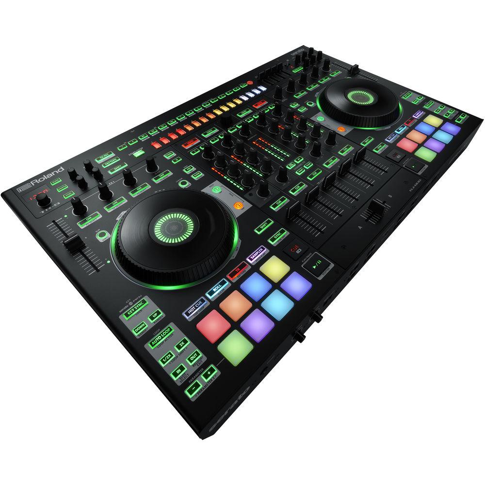 Roland DJ-808 4-Channel DJ Controller for Serato DJ