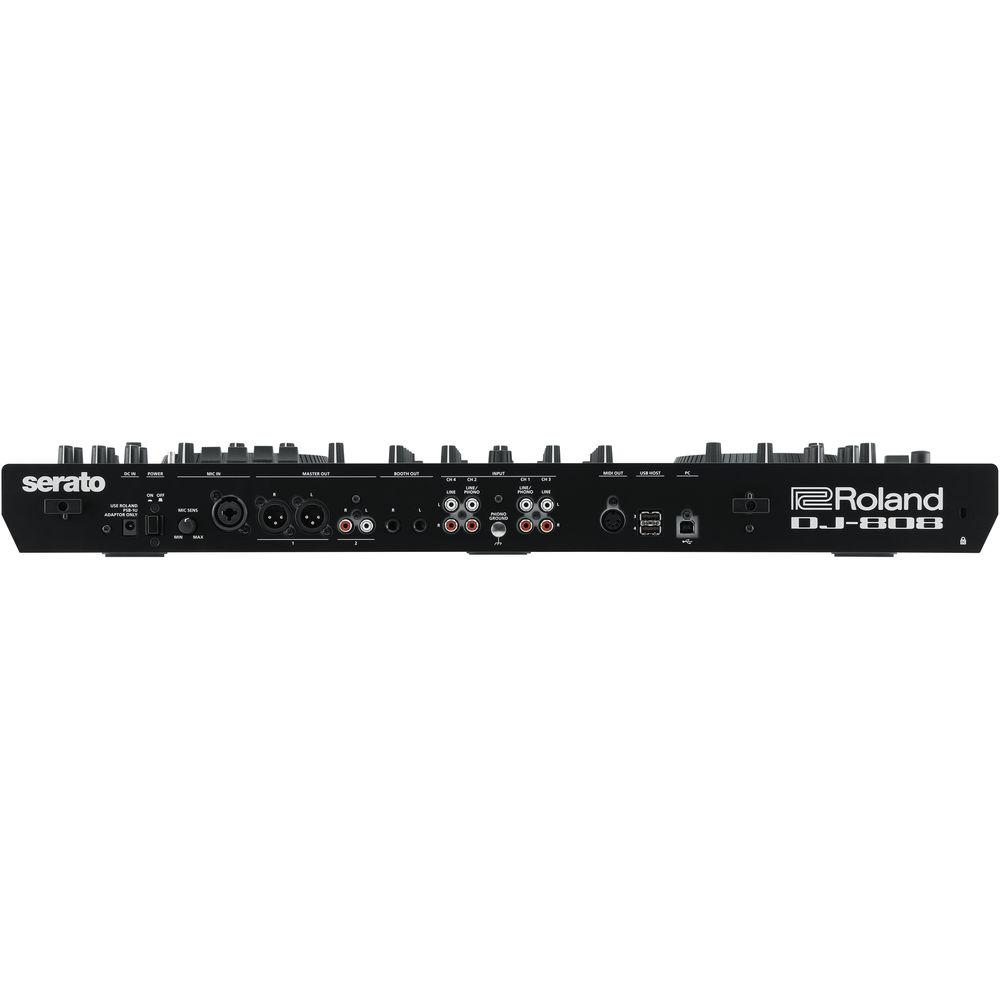 Roland DJ-808 4-Channel DJ Controller for Serato DJ