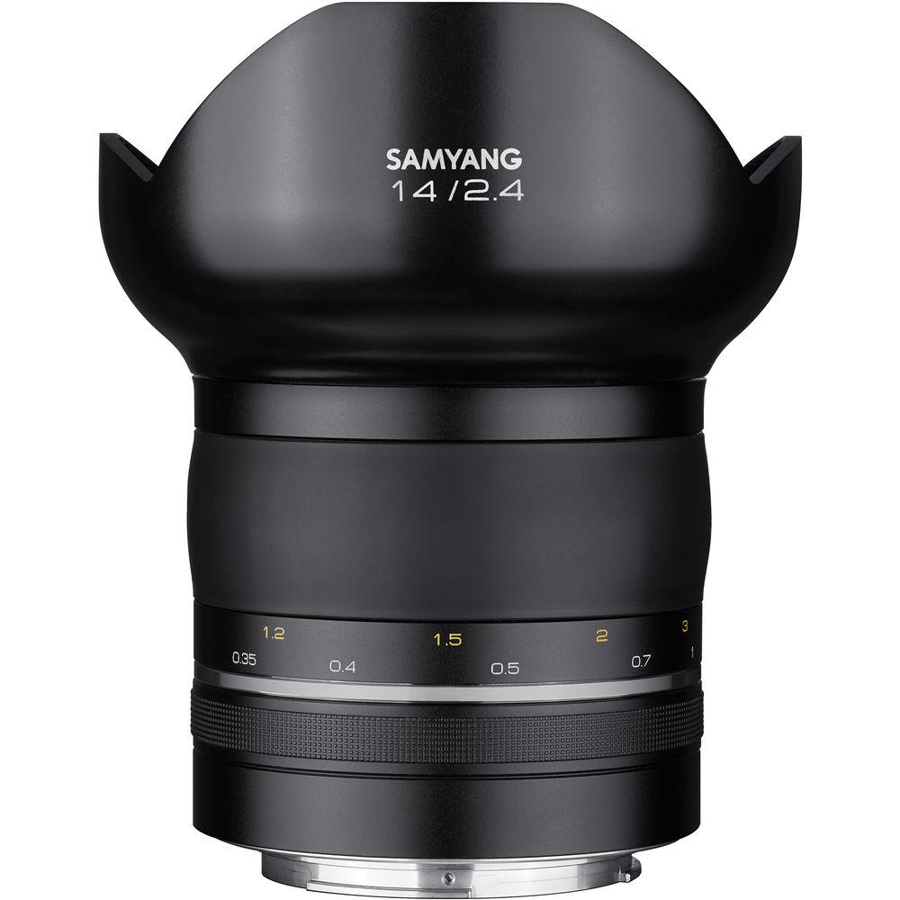 Samyang XP 14mm f 2.4 Lens for Canon EF