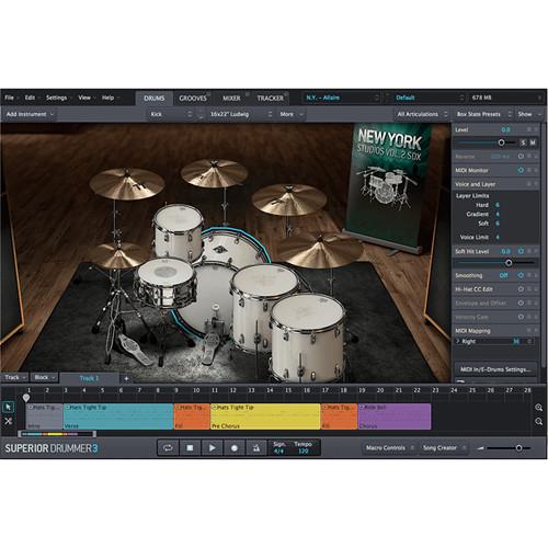 Toontrack New York Studios SDX Bundle - Expansions for Superior Drummer 3