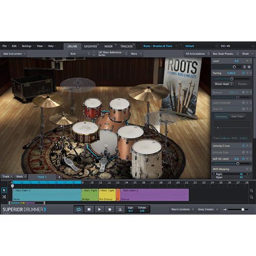 Toontrack Superior Drummer 3 Crossgrade - Virtual Instrument and Drum Production Plug-In