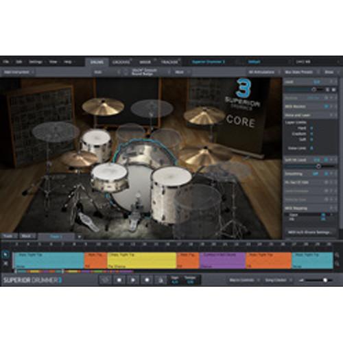 Toontrack Superior Drummer 3 Crossgrade - Virtual Instrument and Drum Production Plug-In