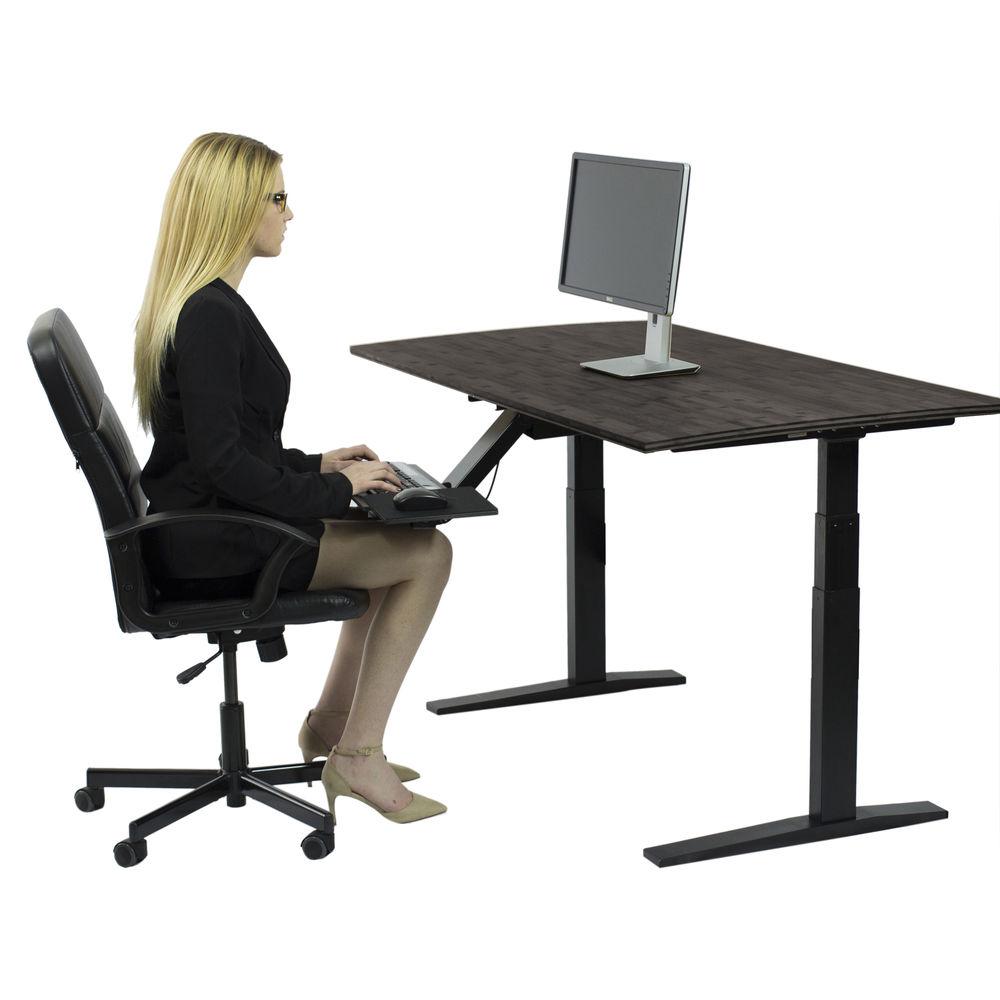 Uncaged Ergonomics Dual Motor Bamboo Standing Desk