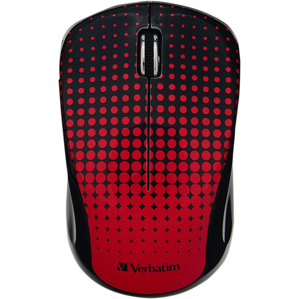 Verbatim Wireless Notebook Multi-Trac Blue LED Mouse