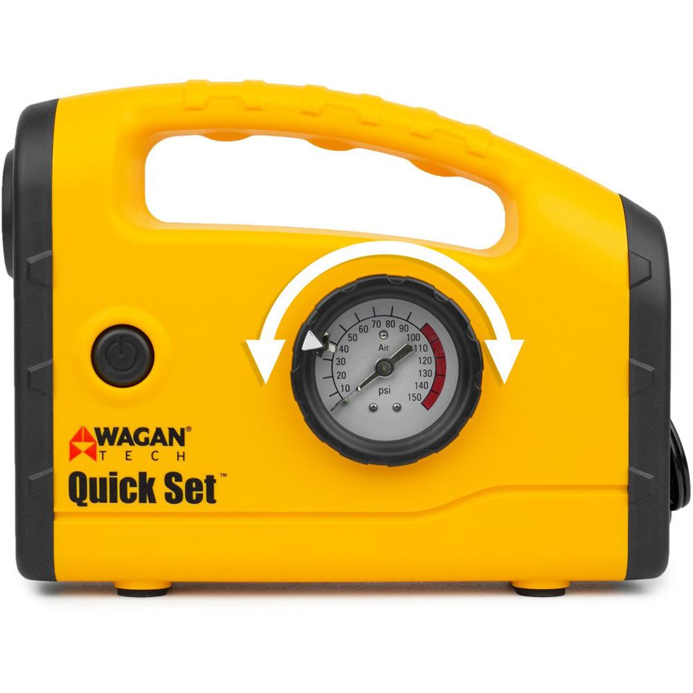 WAGAN 12 VDC Quick Set Inflator Compressor