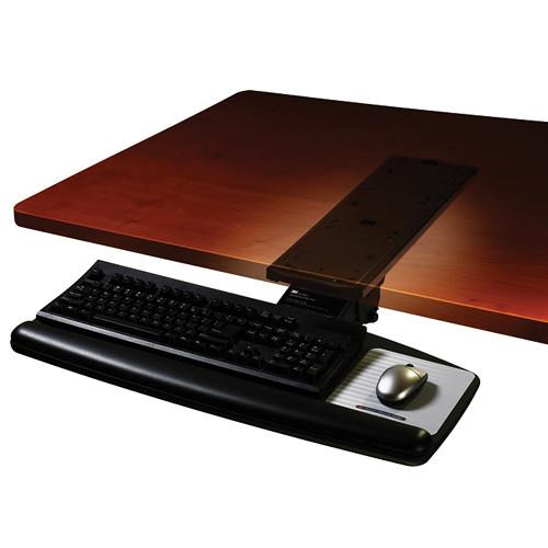 3M AKT60LE Adjustable Keyboard Tray with Knob-Adjust Arm
