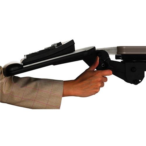 3M AKT60LE Adjustable Keyboard Tray with Knob-Adjust Arm