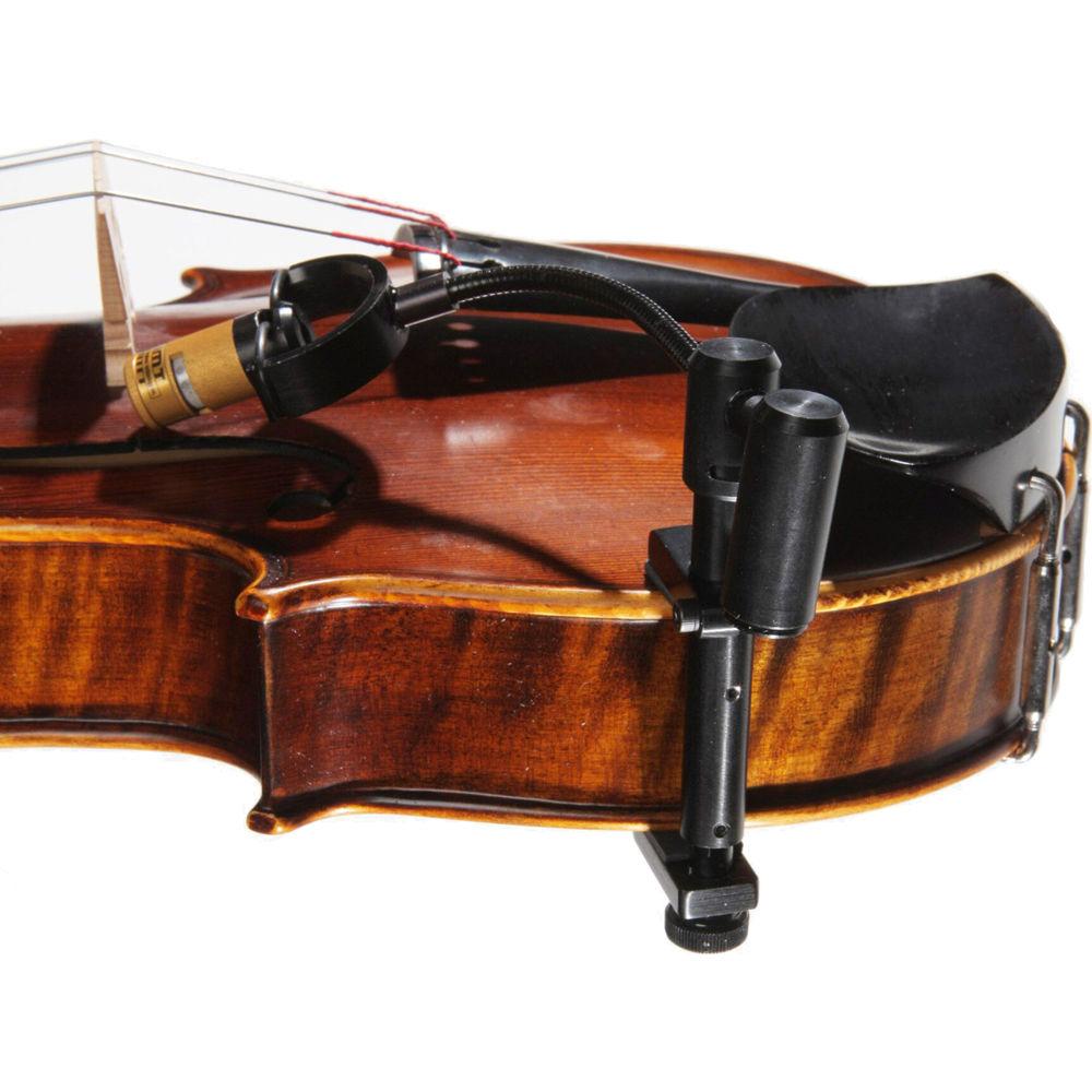 AMT VSW - Studio Violin Viola Microphone with TA4-Female Connection for Shure Series Wireless