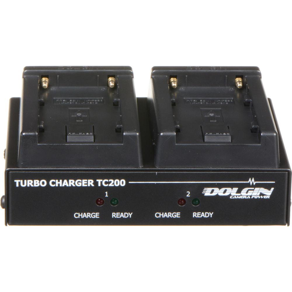 Dolgin Engineering TC200 Two-Position Simultaneous Battery Charger for Sony L-Series
