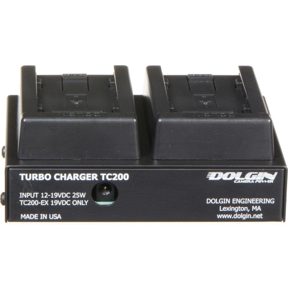 Dolgin Engineering TC200 Two-Position Simultaneous Battery Charger for Sony L-Series