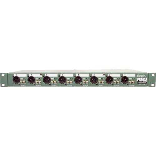 Radial Engineering ProD8 - 8 Channel Rackmount Passive Direct Box