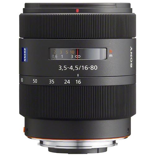 Sony Vario-Sonnar T* DT 16-80mm f 3.5-4.5 ZA Lens