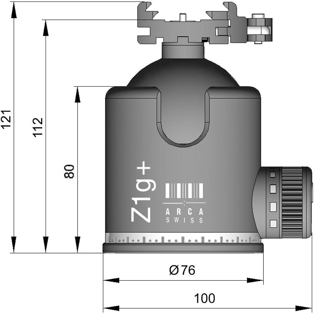 Arca-Swiss Monoball Z1g Ball Head