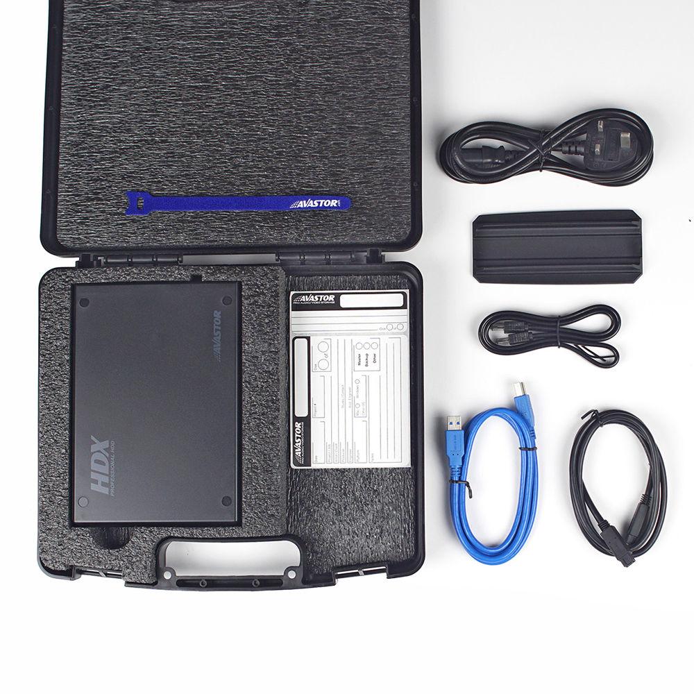 Avastor 3TB HDX 1500 Series External HDD with LockBox
