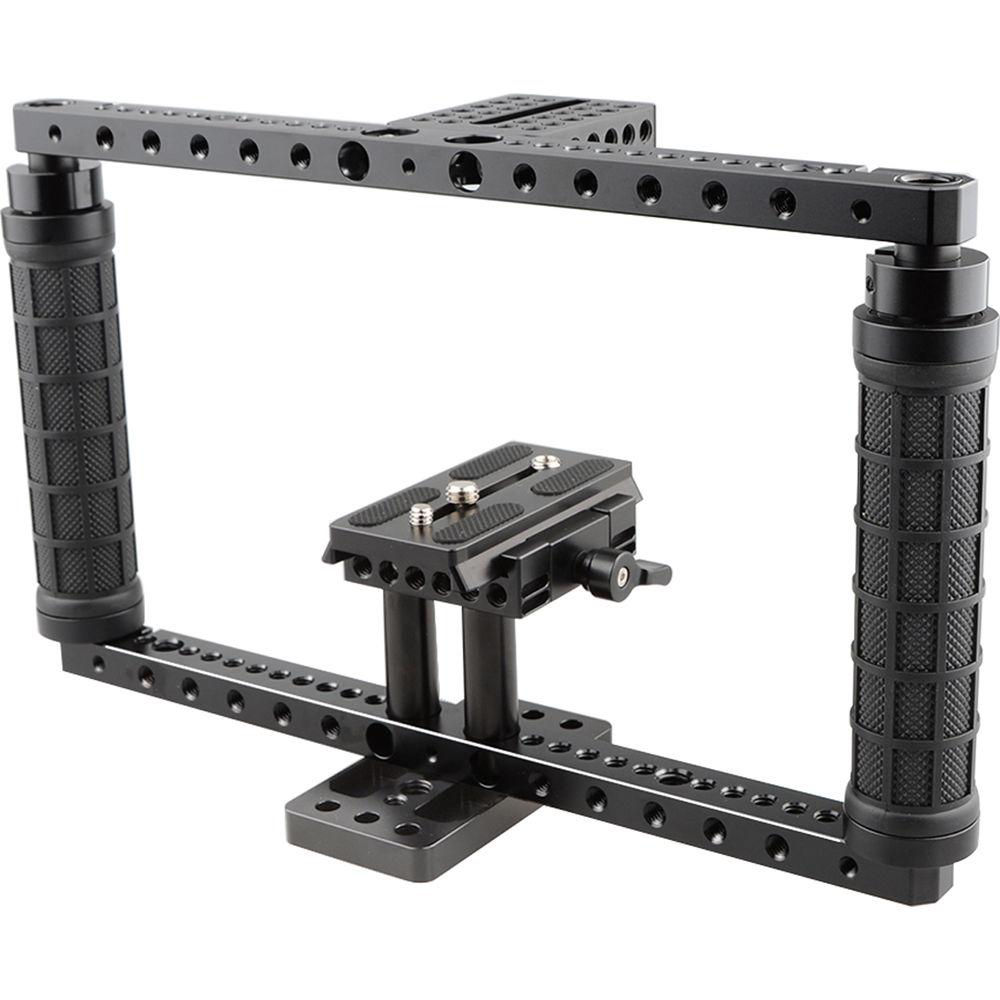CAMVATE Adjustable Universal Camera Cage with Quick Release Baseplate