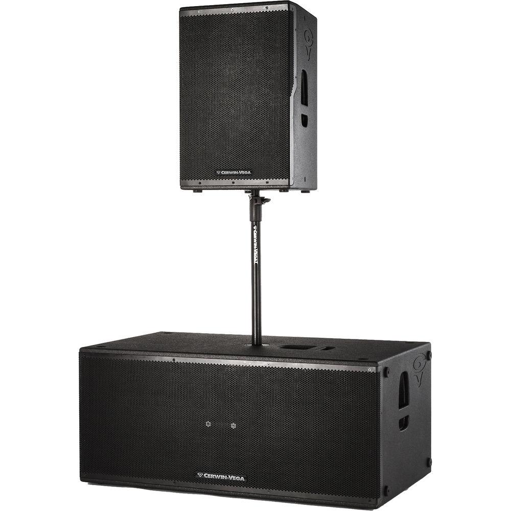 Cerwin-Vega CVXL Series Dual 18" Powered Subwoofer