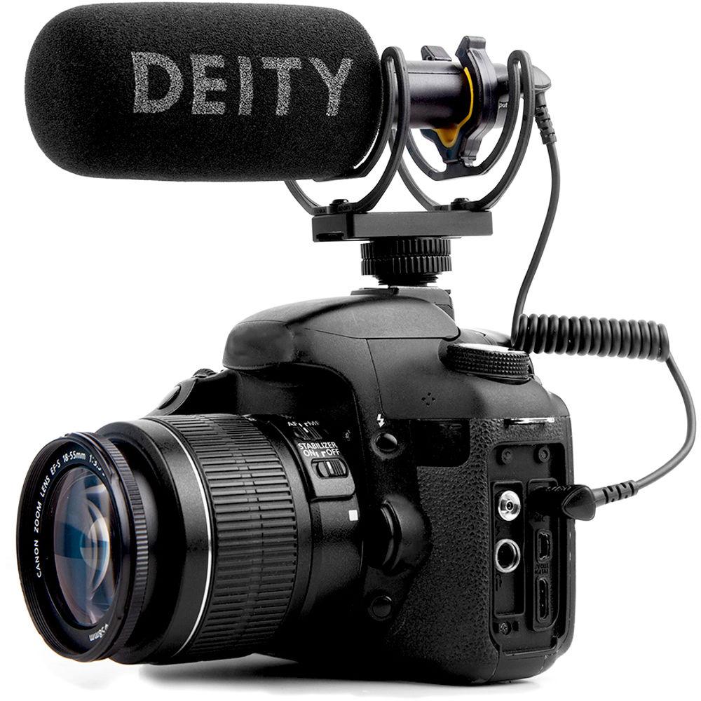 Deity Microphones V-Mic D3 Supercardioid On-Camera Shotgun Microphone with Rycote Suspension