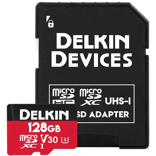 Delkin Devices 128GB Select UHS-I microSDXC Memory Card