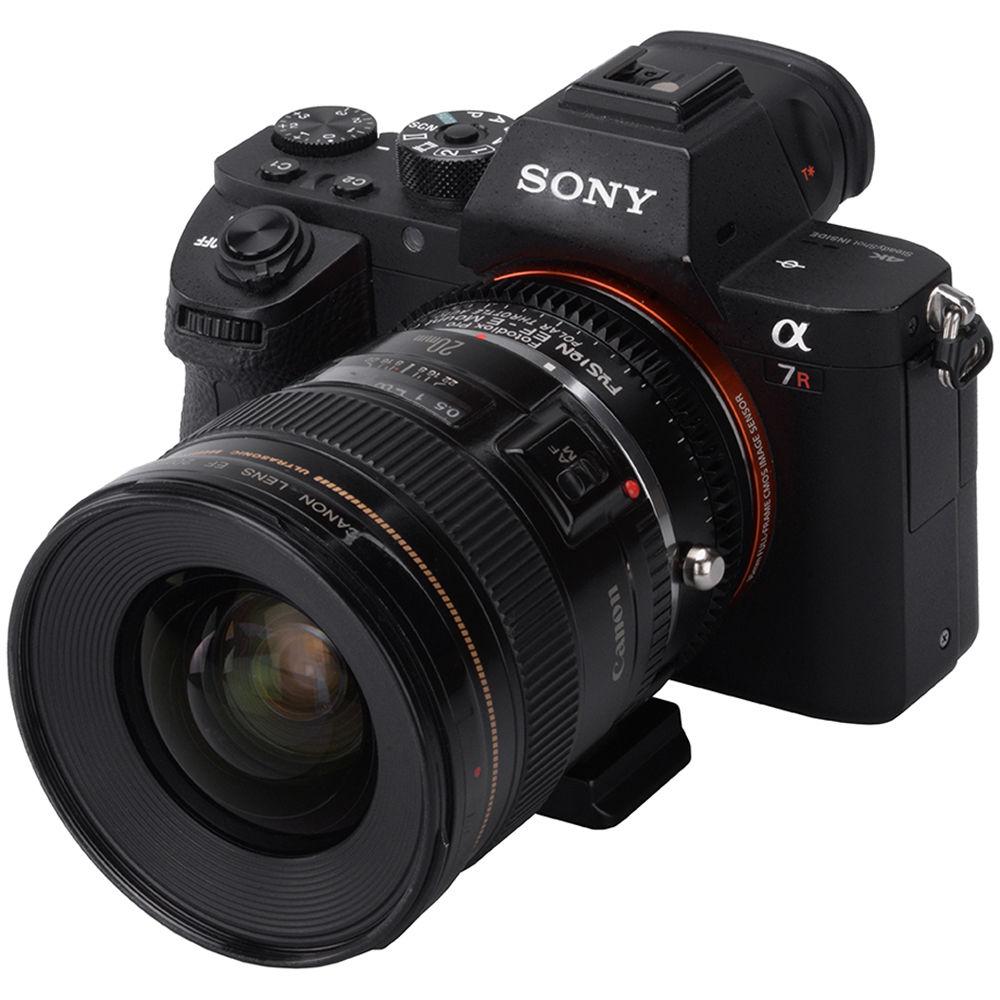 FotodioX Canon EF Lens to Sony E-Mount Camera Vizelex Polar Throttle Auto Adapter