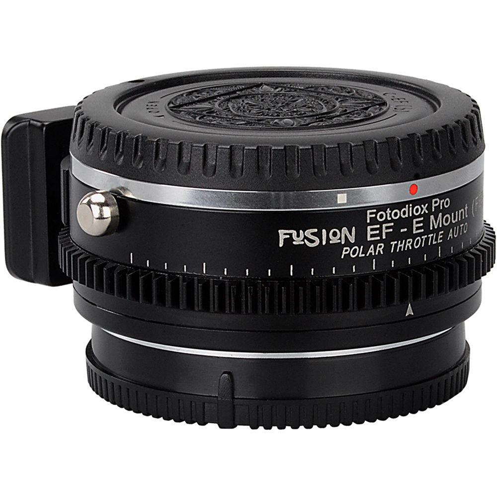 FotodioX Canon EF Lens to Sony E-Mount Camera Vizelex Polar Throttle Auto Adapter