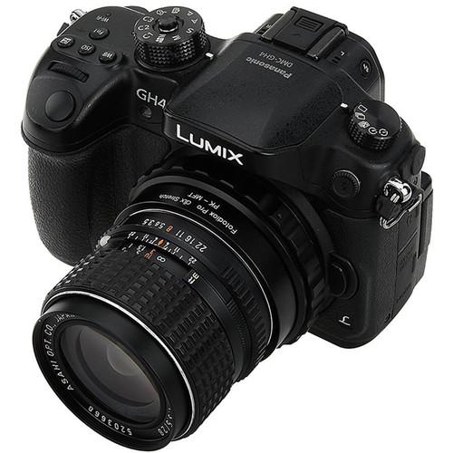 FotodioX Pentax K Lens to Micro Four Thirds DLX Stretch Adapter