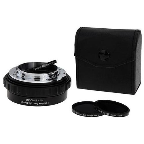 FotodioX Pentax K Lens to Sony E-Mount DLX Stretch Adapter