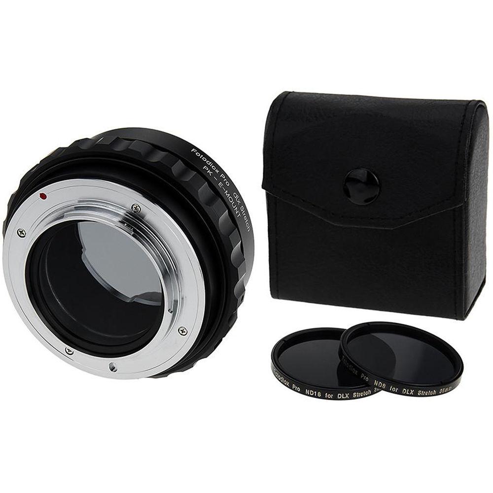 FotodioX Pentax K Lens to Sony E-Mount DLX Stretch Adapter