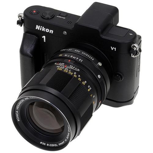 FotodioX Pro Mount Adapter for Konika AR Lens to Nikon 1-Series Camera Camera