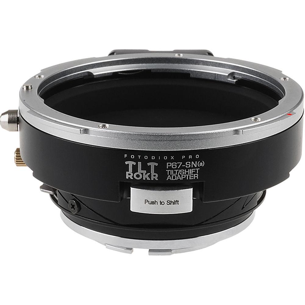 FotodioX Pro TLT ROKR Tilt Shift Adapter for Pentax 67 Lens to Sony A-Mount Camera