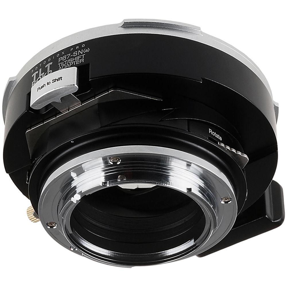 FotodioX Pro TLT ROKR Tilt Shift Adapter for Pentax 67 Lens to Sony A-Mount Camera