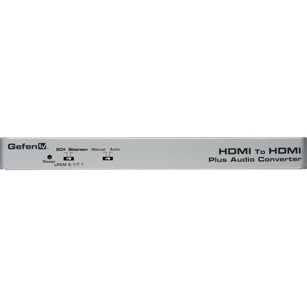 Gefen HDMI to HDMI Audio De-Embedder with Eight LPCM Audio RCA Outputs