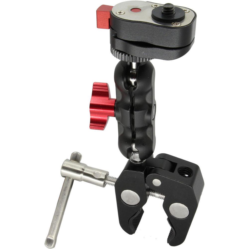 GyroVu Clamp Mount with Mini 360° Swivel 1 4"-20 Mount & Quick Release