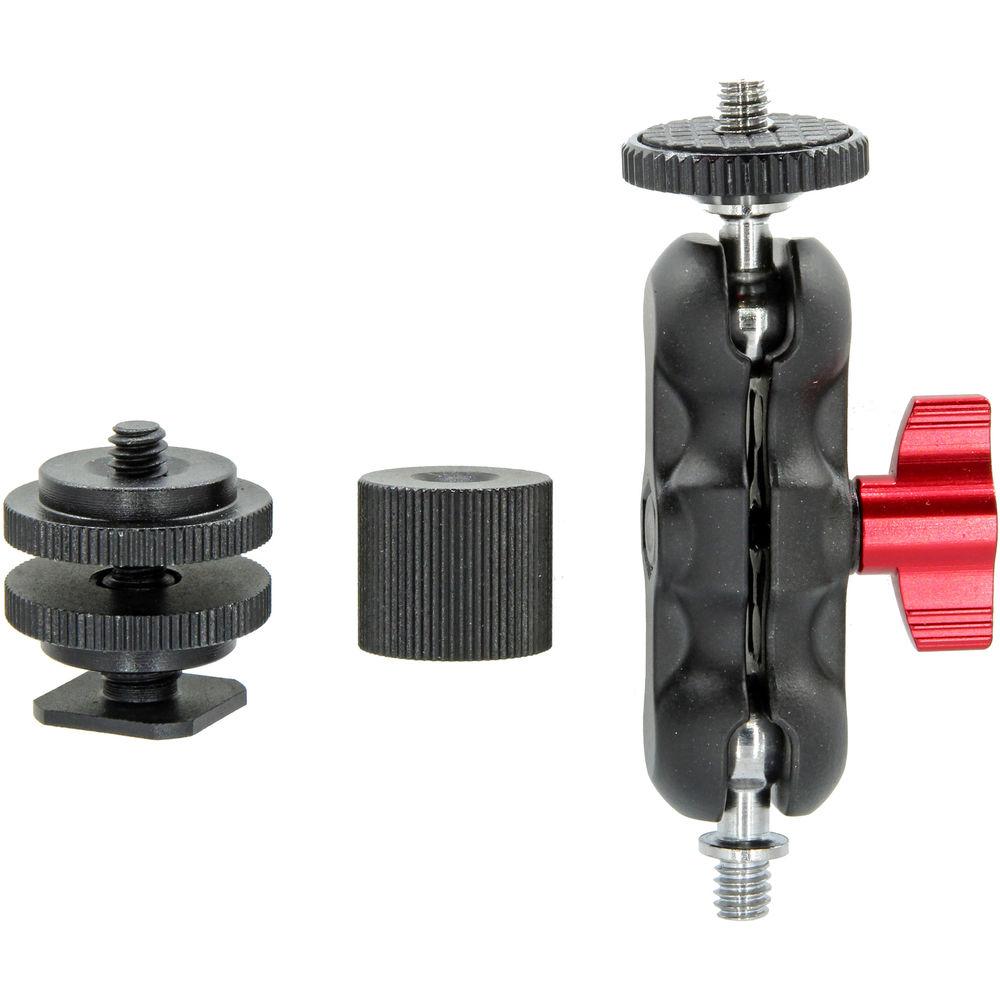 GyroVu Mini 360° Swivel 1 4"-20 Mount with Hot Shoe Mount