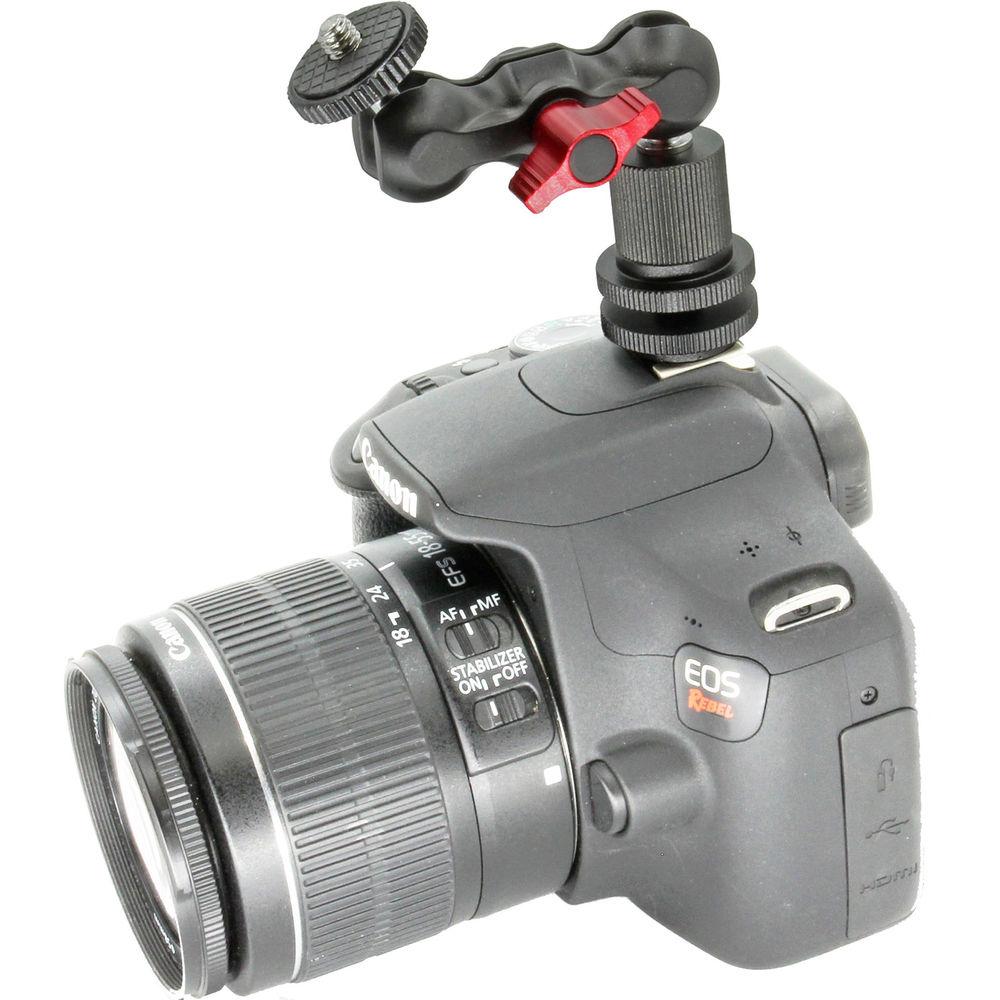 GyroVu Mini 360° Swivel 1 4"-20 Mount with Hot Shoe Mount