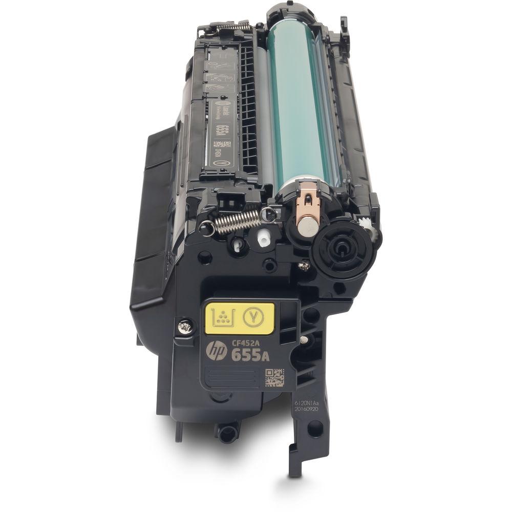 HP 655A LaserJet Enterprise Yellow Toner Cartridge